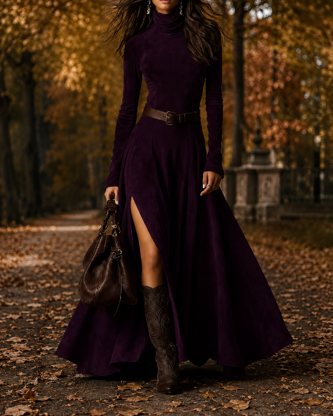MARINA | VESTIDO OTOÑAL