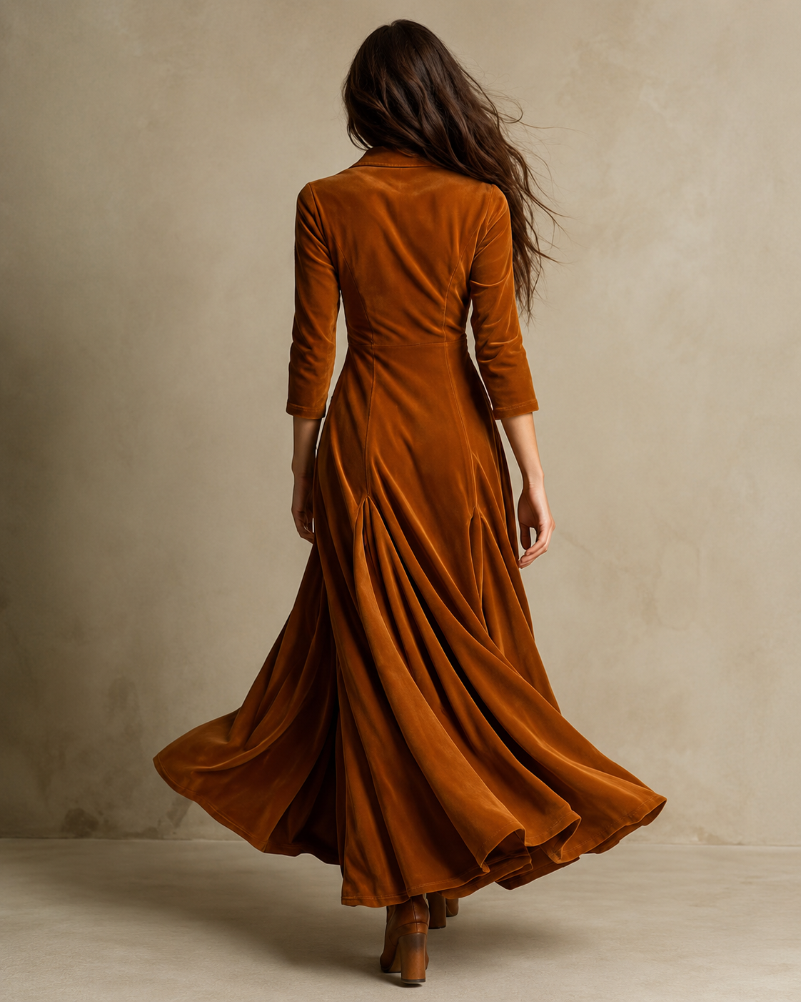 ELEGANTE VESTIDO ESTILO BLAZER DE LOS AÑOS 70
