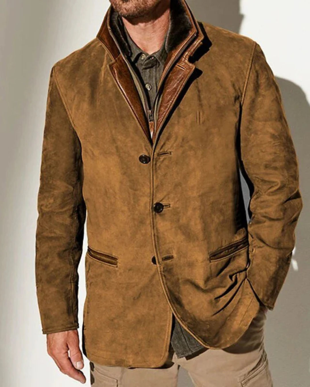 CHAQUETA SOLAPA