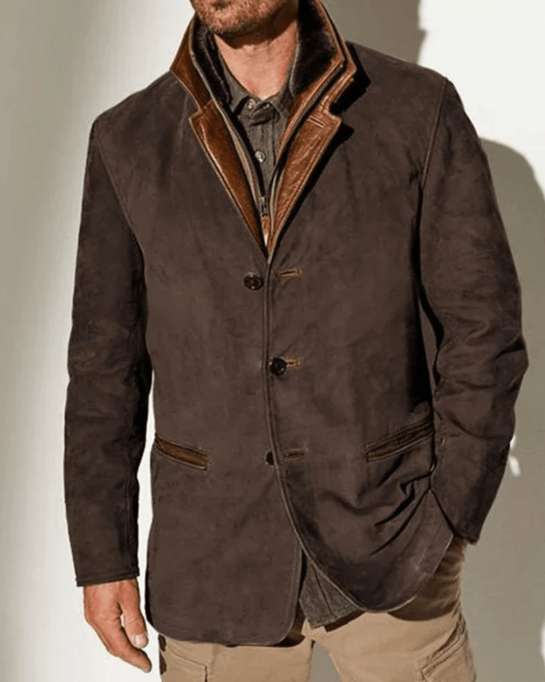 CHAQUETA SOLAPA