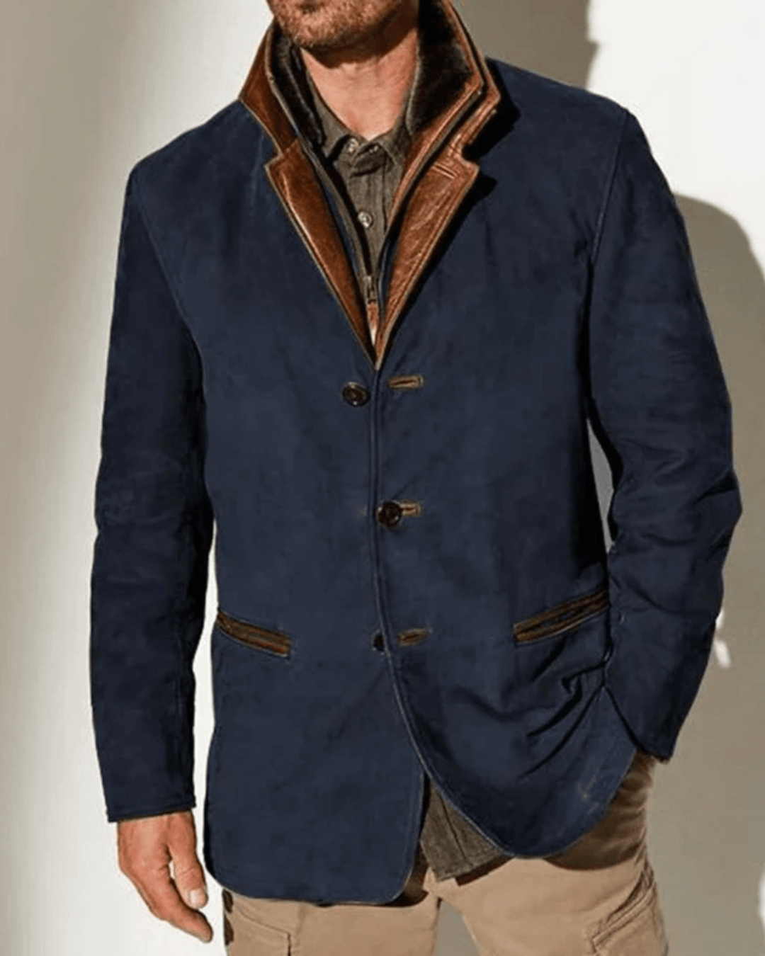 CHAQUETA SOLAPA