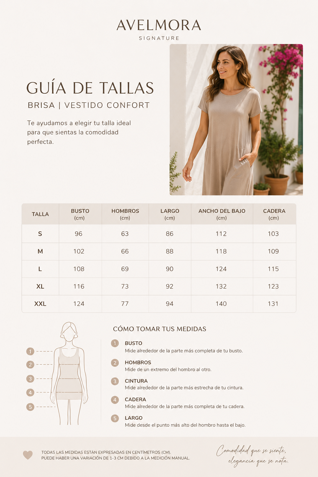 BRISA | VESTIDO CONFORT